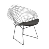 Sillón Diamond Cromado