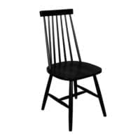 Silla Hamburgo Negra