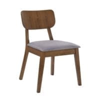 Silla Alida Walnut Sesame
