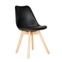 Silla Tulip Eames Negra